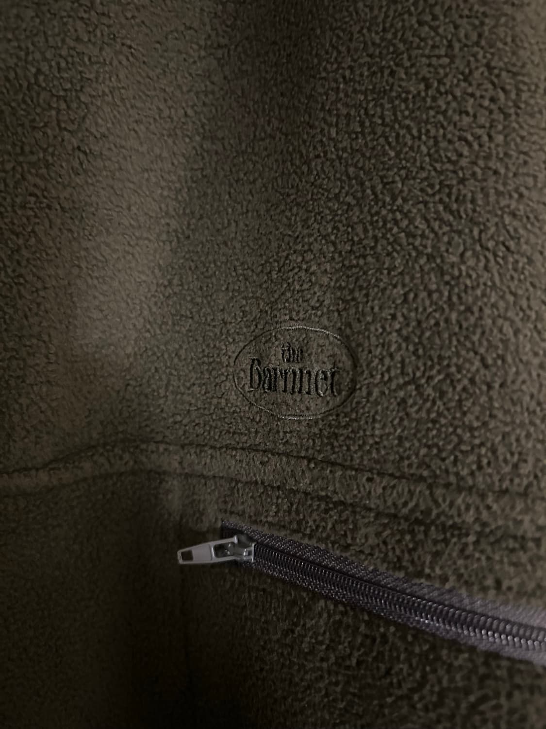 더바넷 하프집업 후리스 카키 상품이미지2