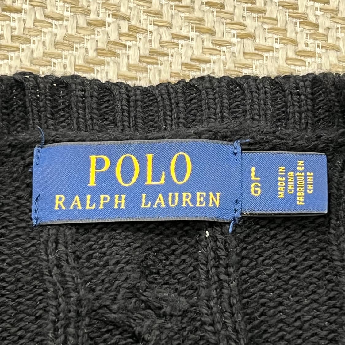 폴로 랄프로렌 꽈배기니트 r3478 상품이미지5