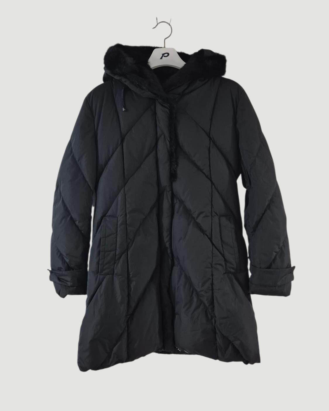 [105~110]그렉노먼 여자 프리미엄 구스롱패딩 상품이미지1