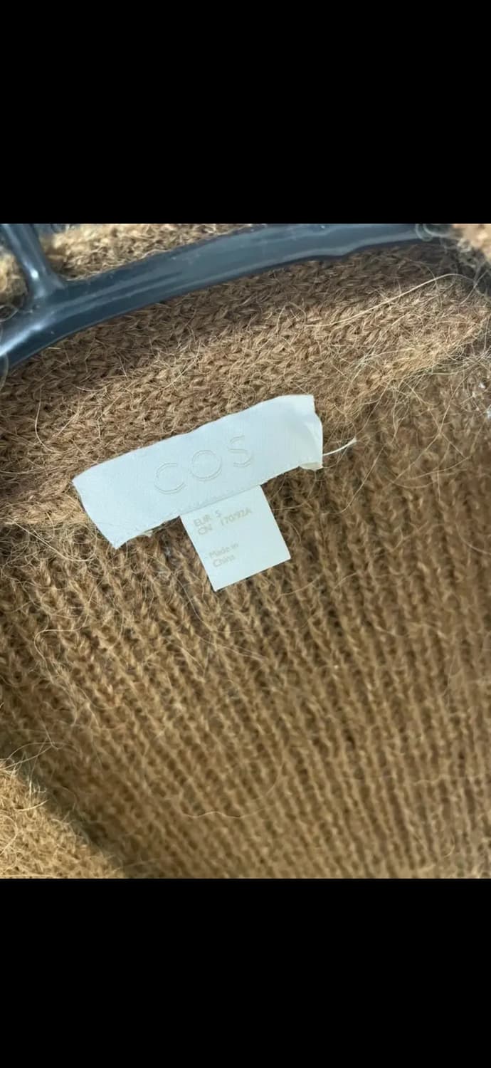 cos 코스 알파카 울믹스 오버사이즈 가디건 상품이미지2