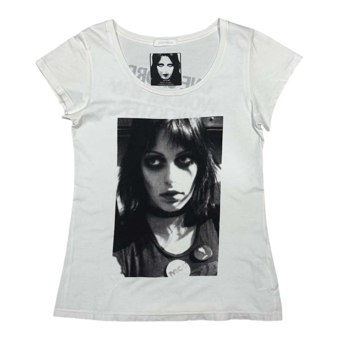2016 히스테릭 글래머 펑크 소녀 반팔 티셔츠 상품이미지1