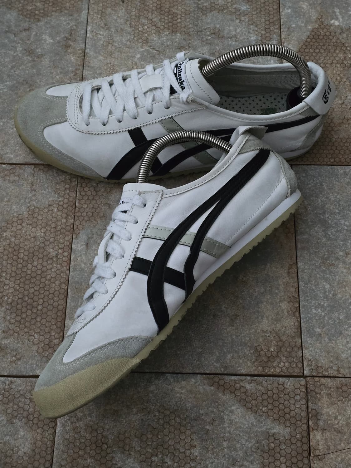 (270)오니츠카타이거 멕시코 66 화이트 블랙 실버  상품이미지5