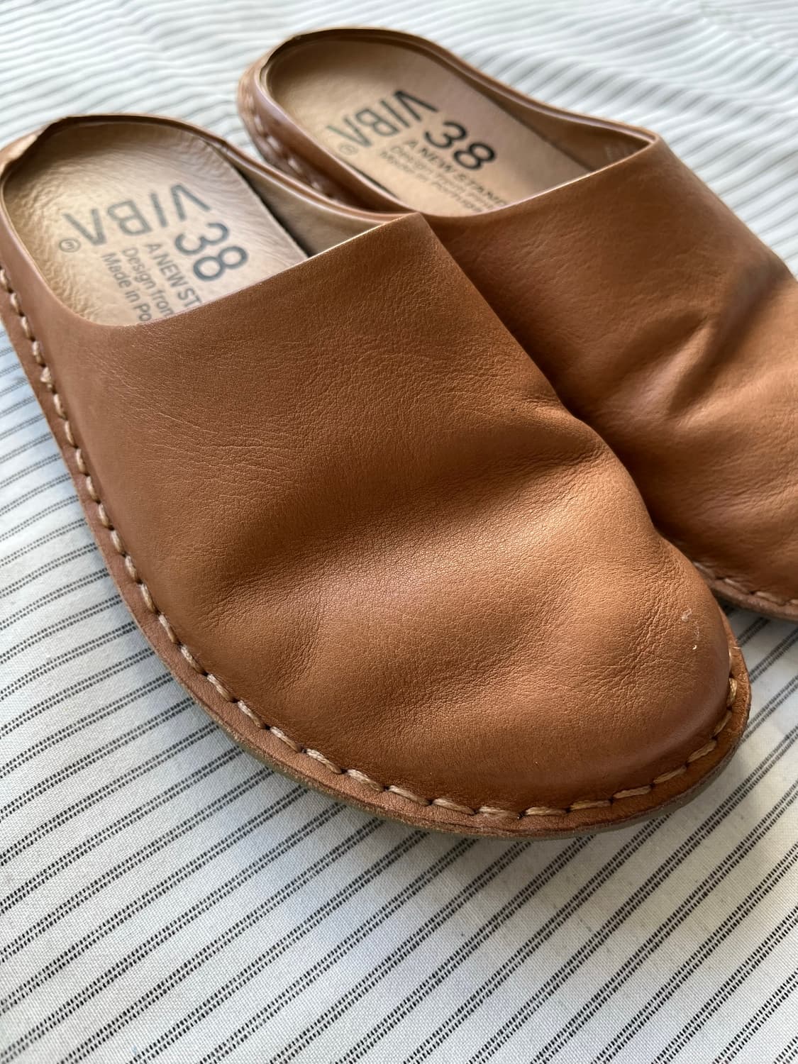 VIBAe 로마 레더 꼬냑 브라운 (235-240) 상품이미지5