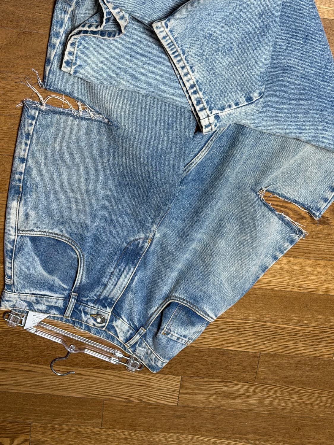 마르지엘라 컷아웃 데님진 40 상품이미지2