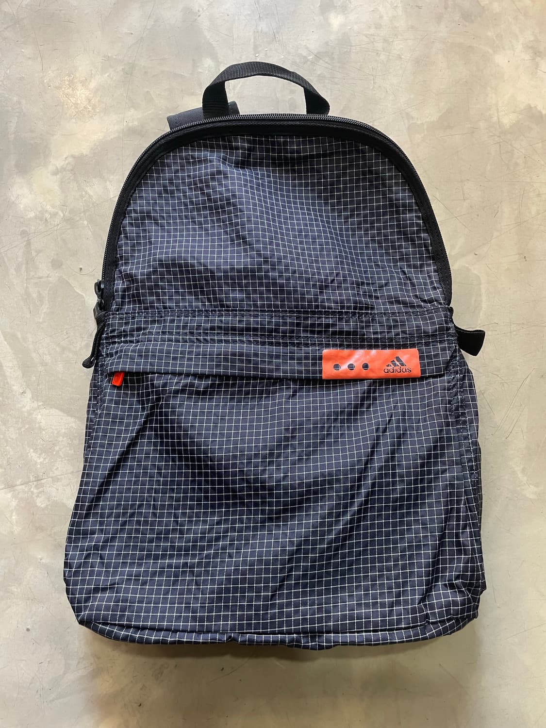 아디다스 체크 나일론 백팩 상품이미지2