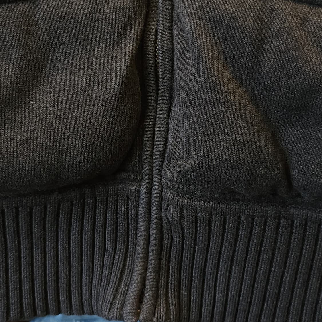 폴로 패딩 베스트 헤비 코튼 립 베스트 그레이 xl 상품이미지5