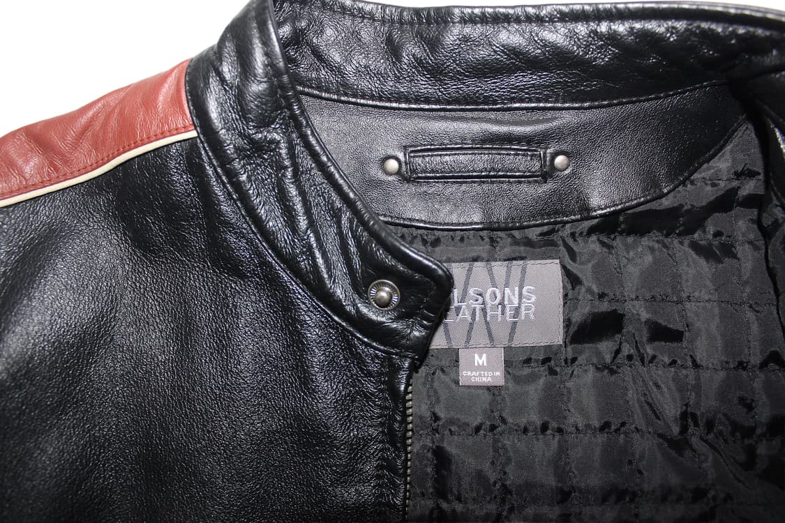 2000s Wilsons Leather 윌슨레더 바이커 자켓 상품이미지3