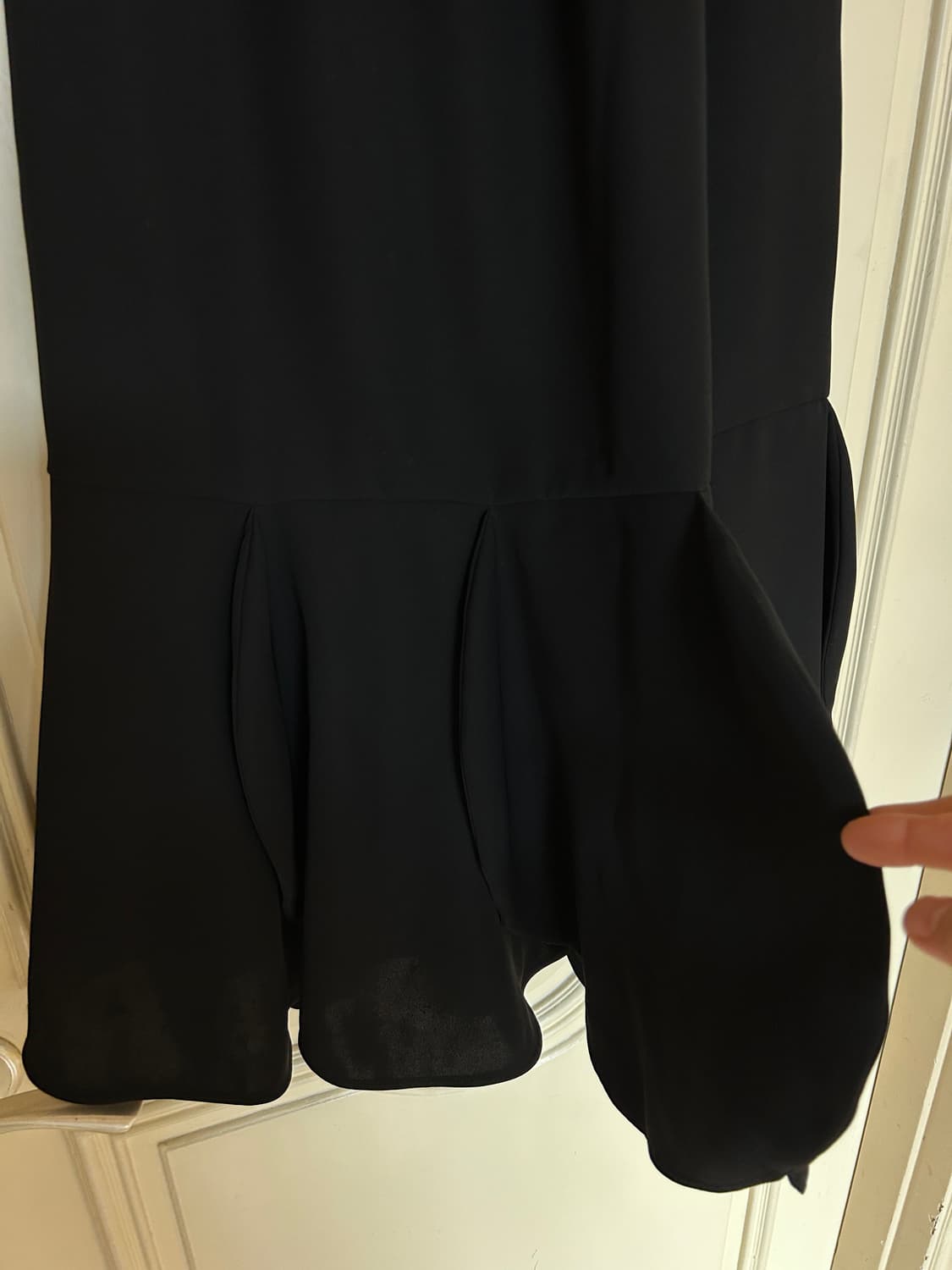 엔폴드 입체 플리츠 롱스커트 상품이미지2