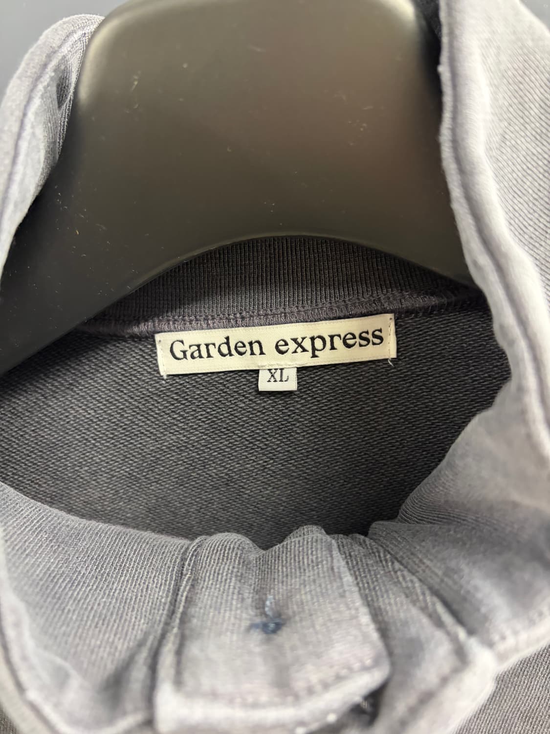 Garden express neck button sweatshirt XL 상품이미지5