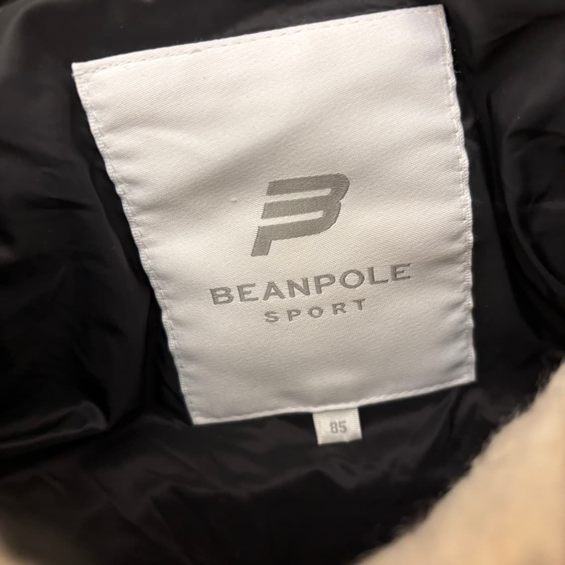 빈폴 구스다운 양털 패딩 상품이미지3