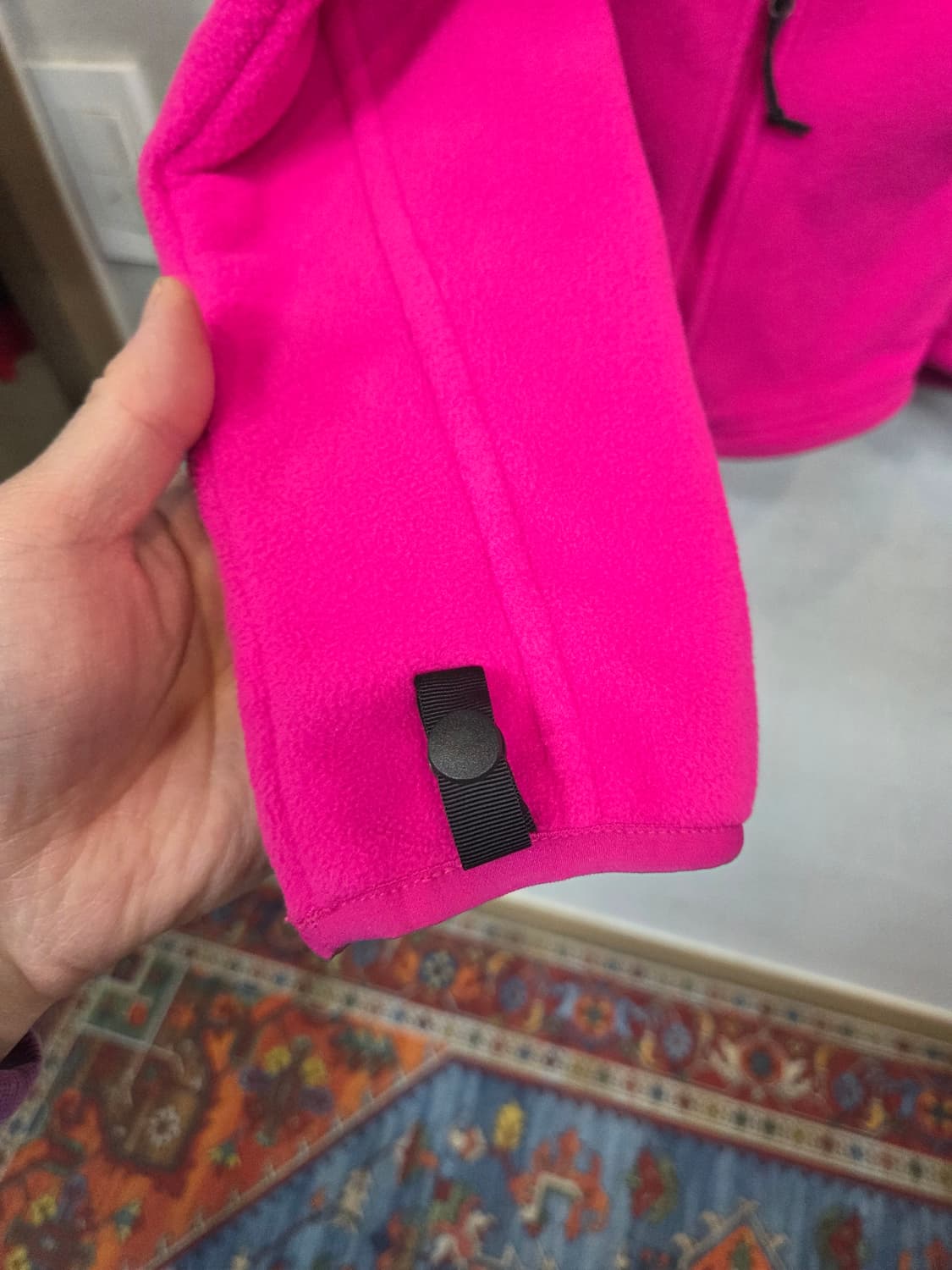 노스페이스 여성 플리스 집업자켓 m 딥핑크 상품이미지4