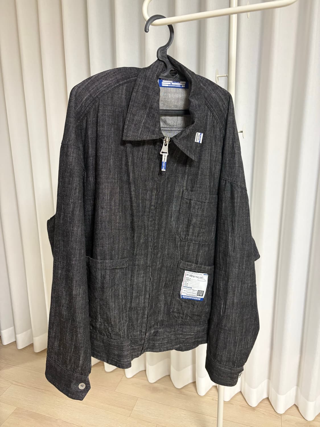 미하라 야스히로 인스트루멘탈 데님 블루종 상품이미지1