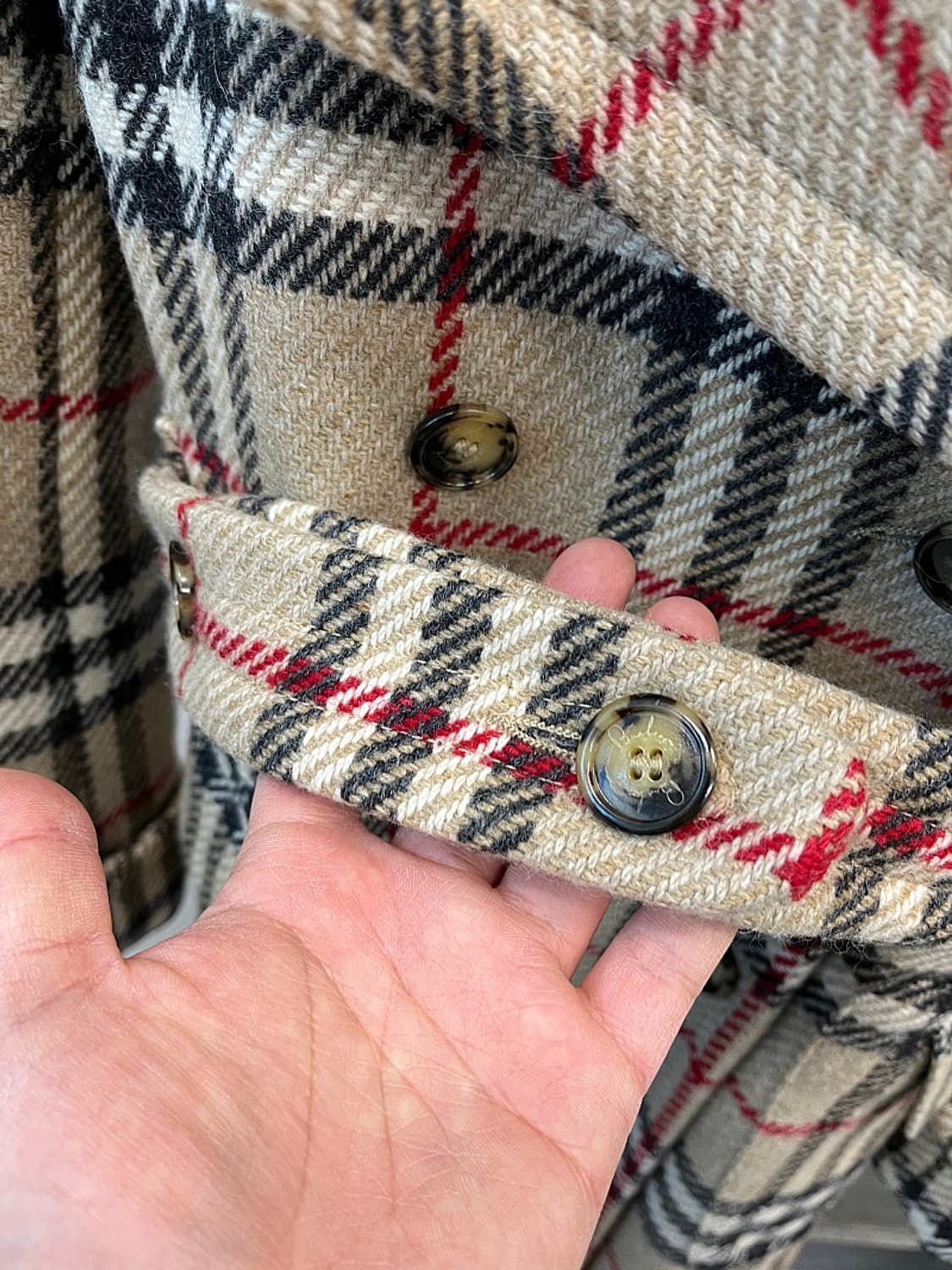 여) 버버리 런던 노바체크 울 트렌치코트 상품이미지7