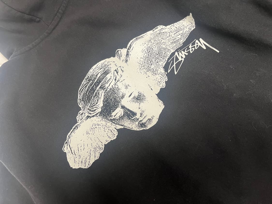 스투시 히프노스 집 후드 블랙 상품이미지4