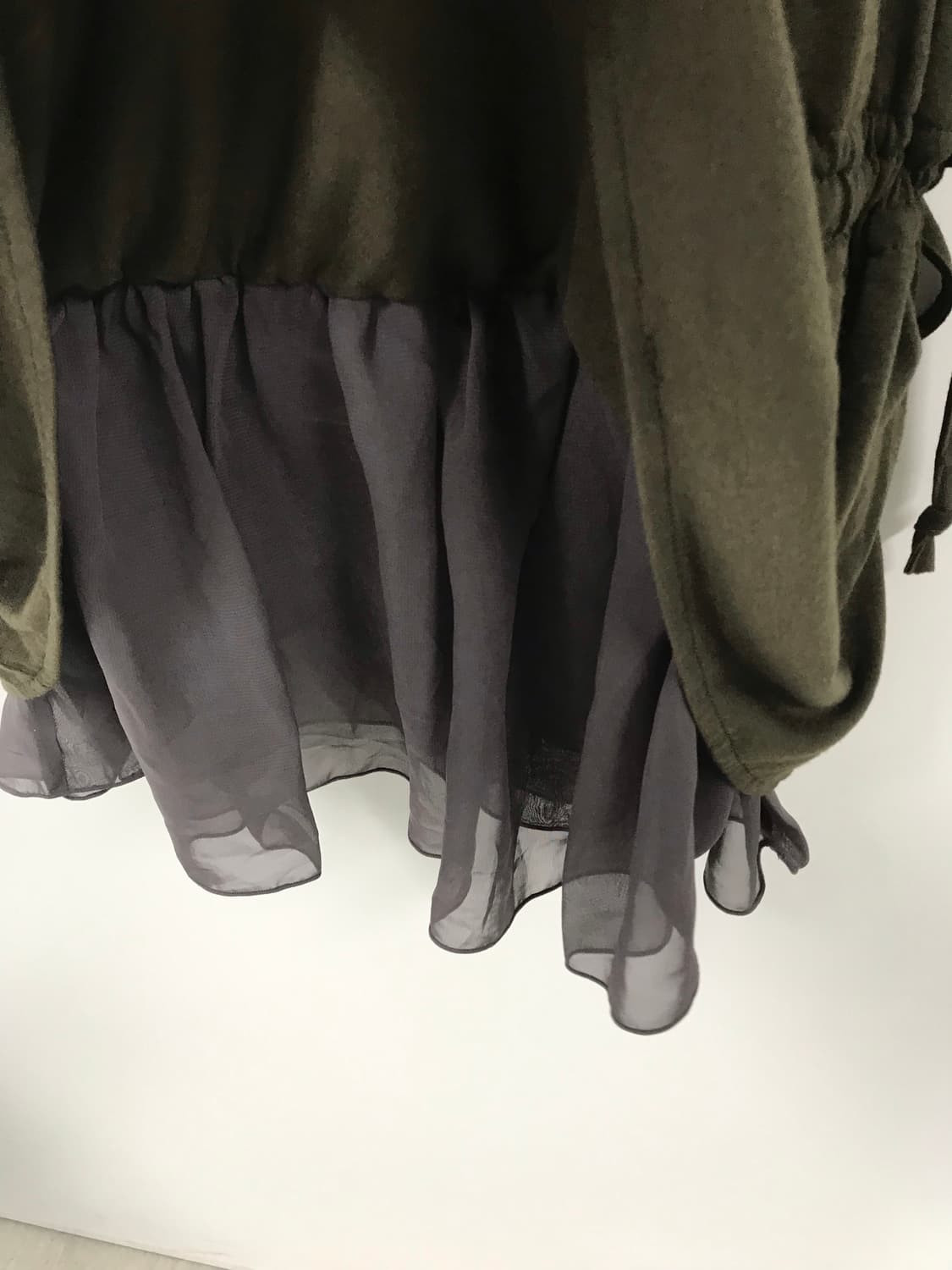 빈티지 코튼 레이어드 원피스 상품이미지5