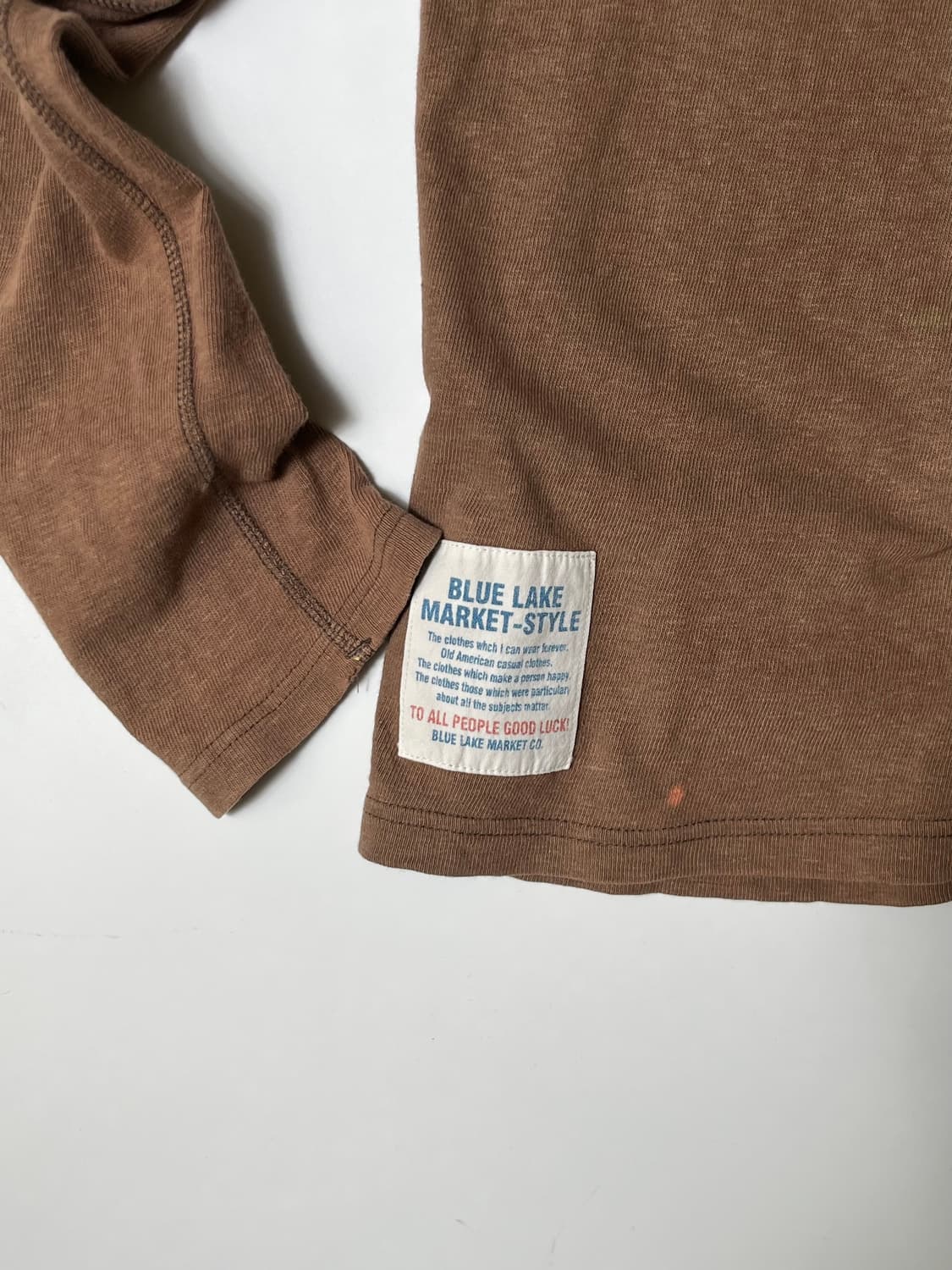 Blue Lake Market 집업 롱 슬리브 상품이미지9