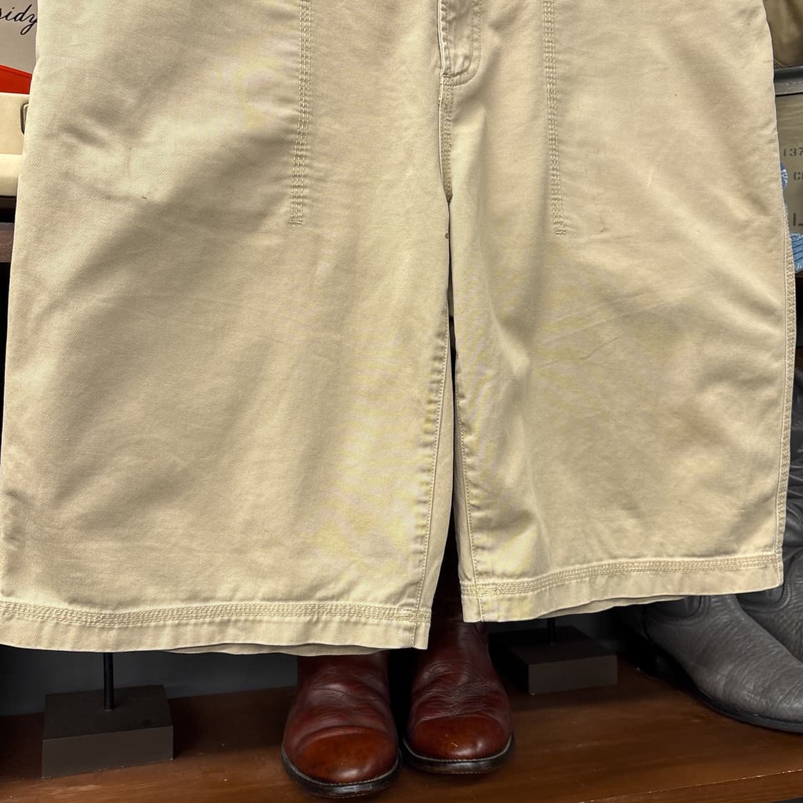 00s 나이키 멀티스티치 코튼트윌 워크 버뮤다팬츠 N1112   상품이미지4