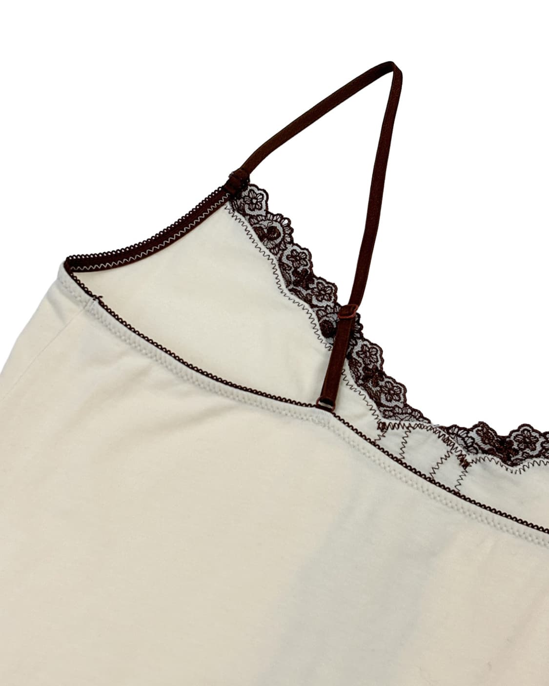 UNIQLO butter chocolate lace sleeveless 상품이미지5