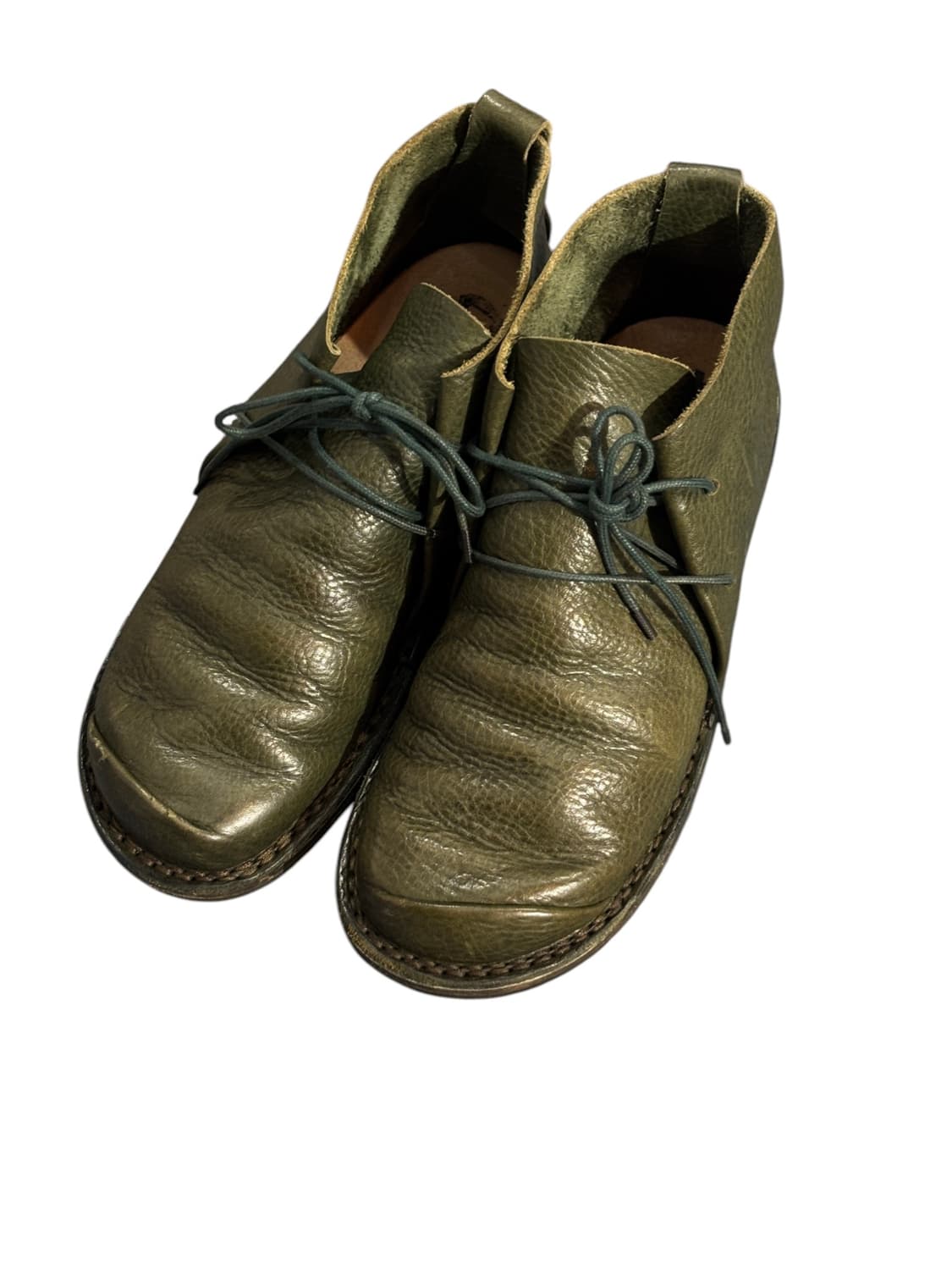 Trippen Again Green Chaka Boots Size 37 상품이미지2