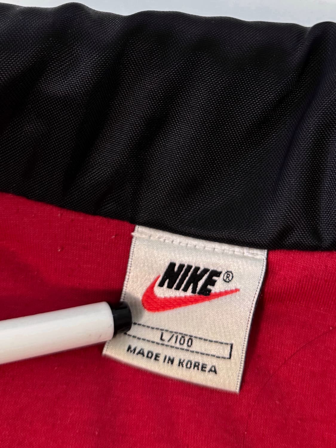 나이키 90‘s 루즈핏 올드스쿨 배색 트랙 바람막이 점퍼 상품이미지5