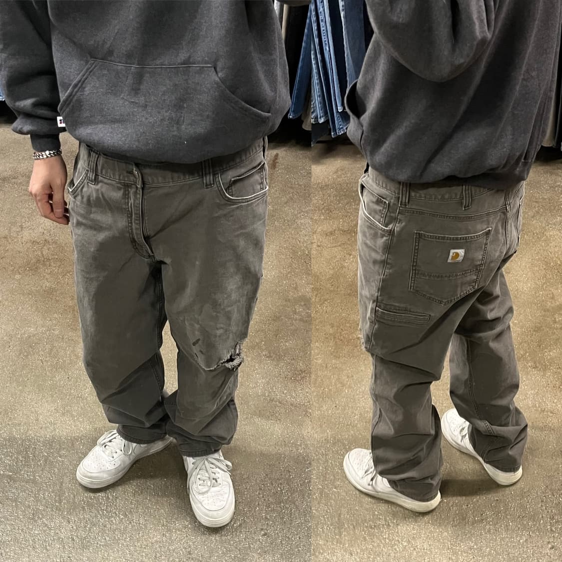 칼하트 데미지 워크 팬츠 (37“) 상품이미지1