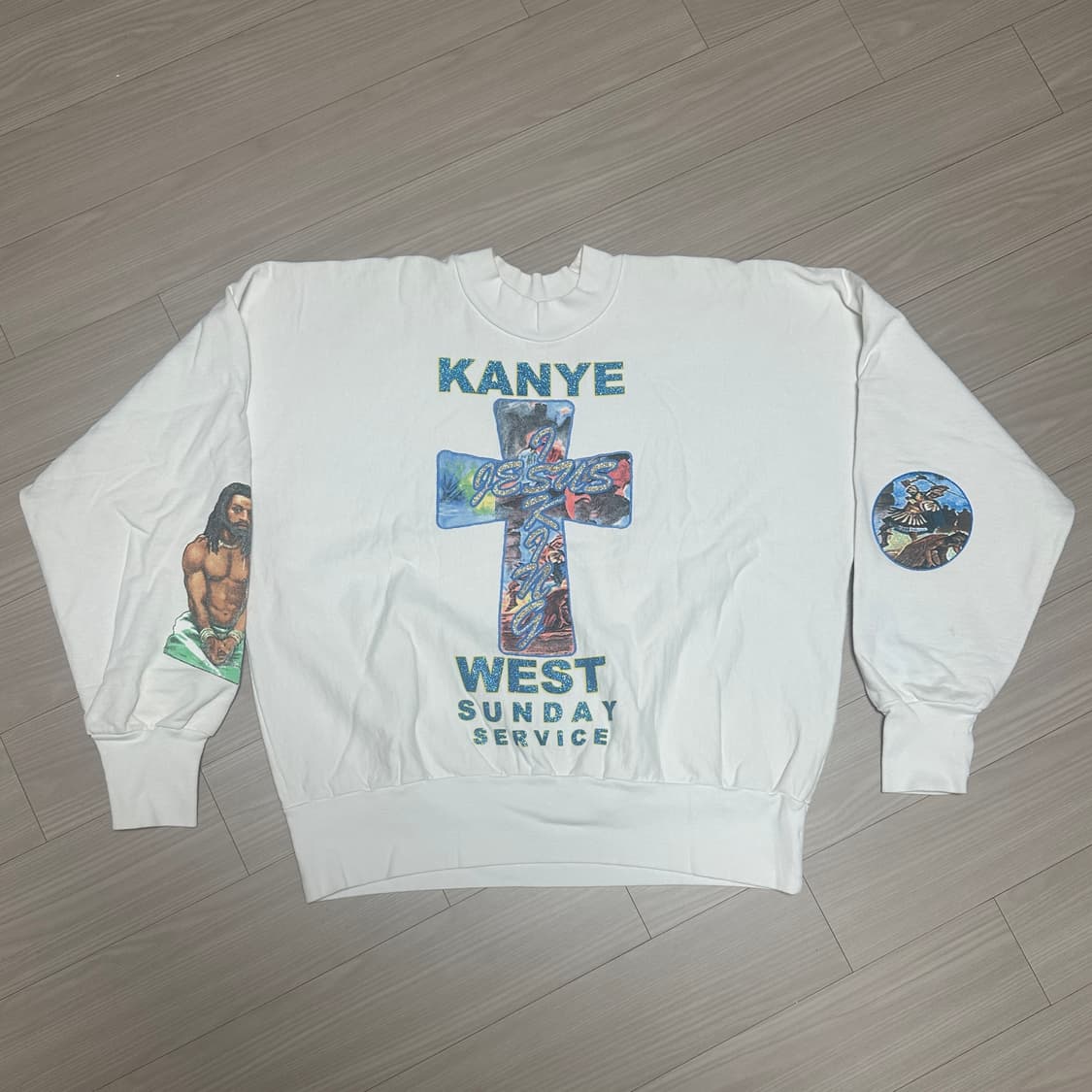 칸예 선데이서비스 크루넥 (M) 상품이미지1