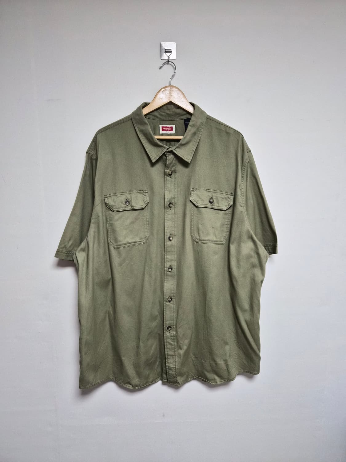 랭글러Wrangler 반팔 워크 셔츠 XXL사이즈 - S284 상품이미지1