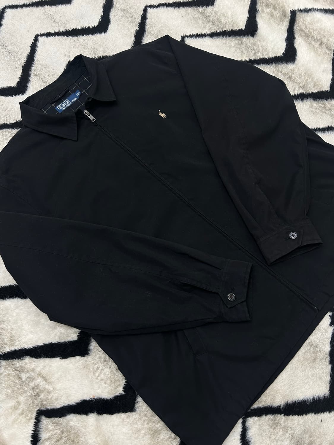 [2XL]폴로랄프로렌 폴리쉘 바이스윙 블루종/블랙 상품이미지2