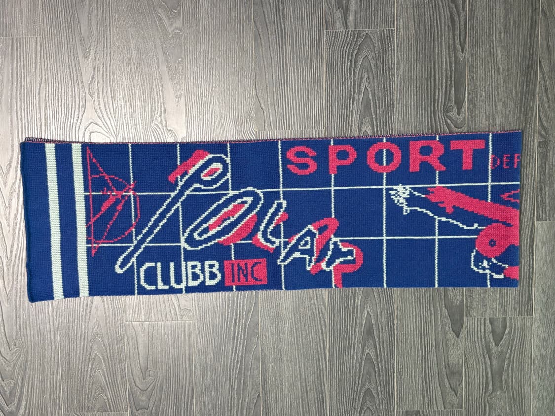 폴라스케이트 팀 스카프 네이비 상품이미지2