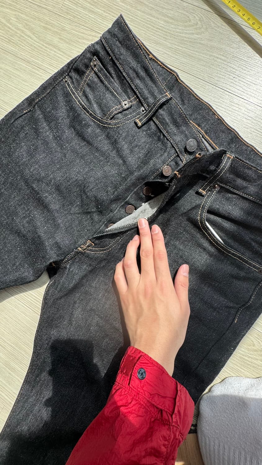 리바이스 501 블랙 w34 L32 판매 상품이미지8