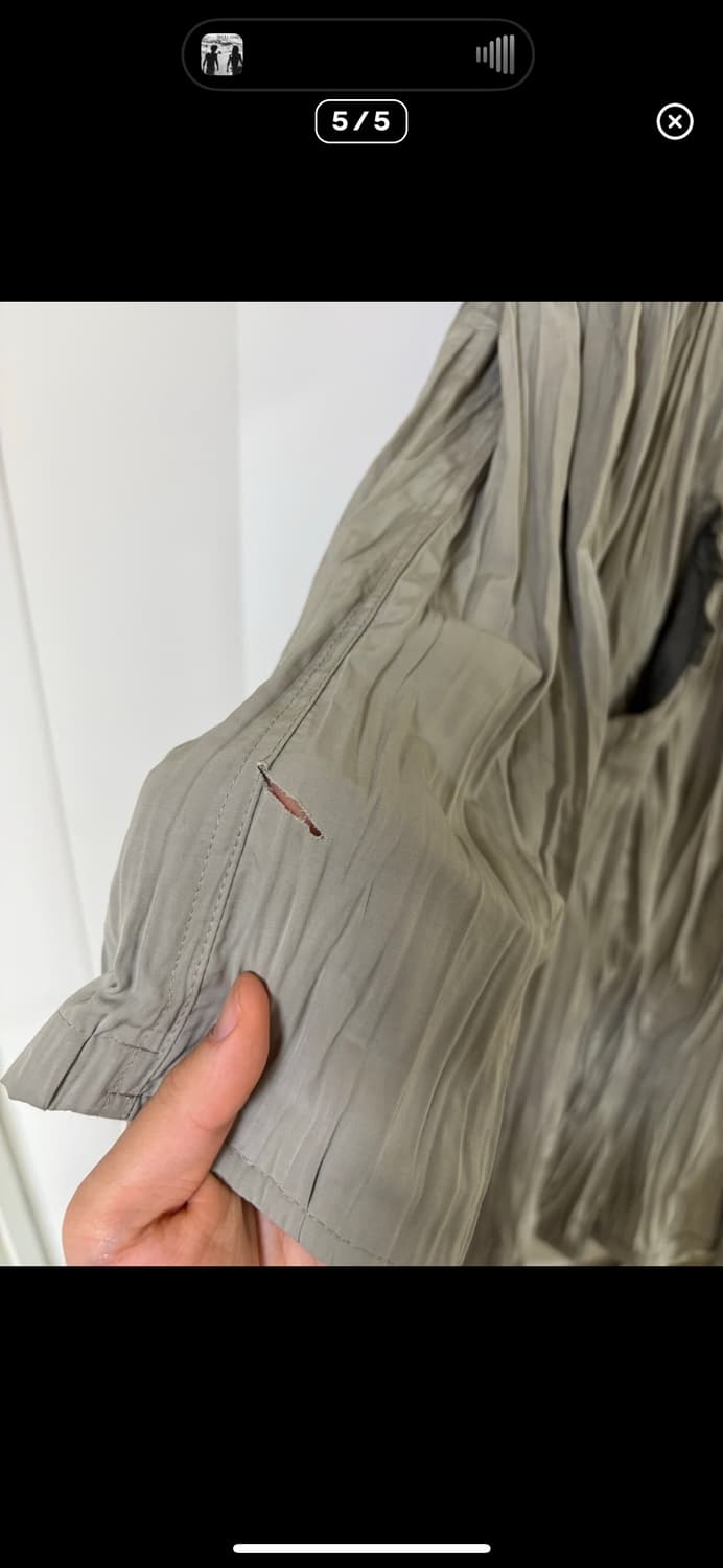 베이컨트 아카이브 HADID WRINKLE HOOK COAT LIGHT 상품이미지5