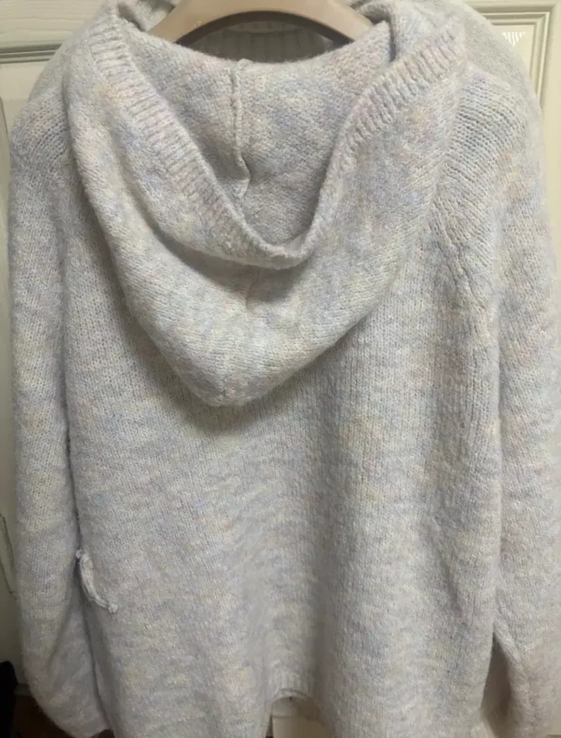 fletta 레터링 니트 후드 (믹스) 상품이미지3