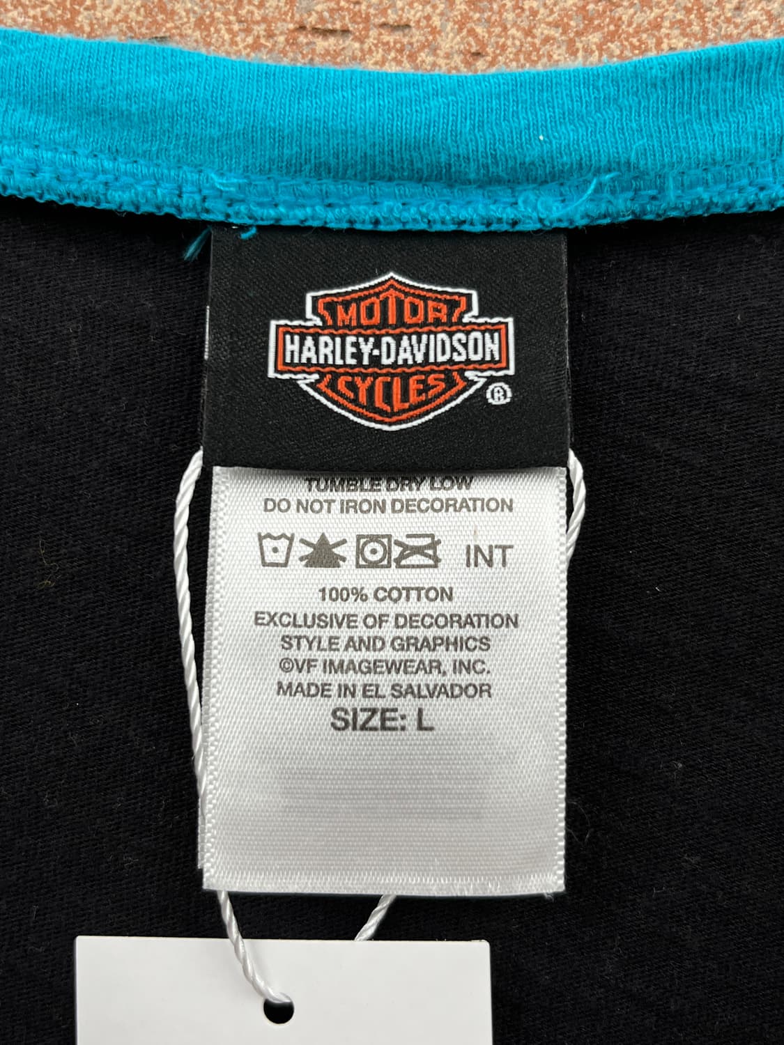 할리데이비슨 래글런 롱슬리브 티셔츠 상품이미지8