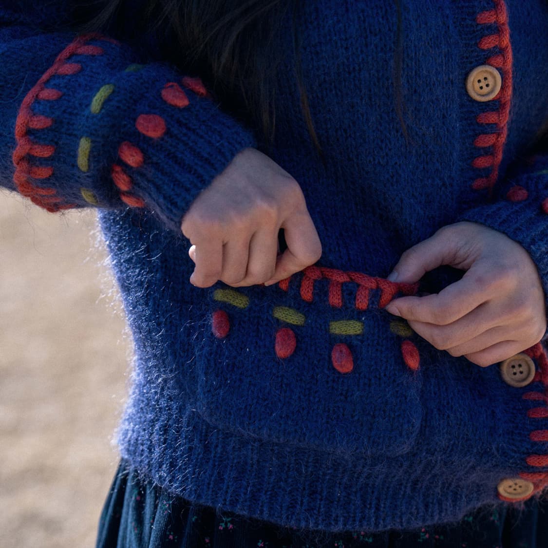 블루마루 손뜨개 니트 상품이미지2