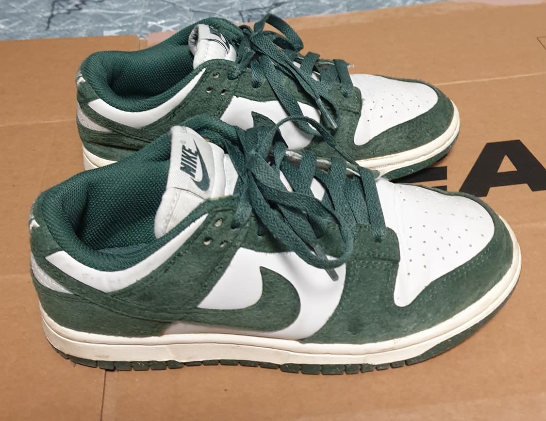 나이키 덩크로우 넥스트 네이처 스웨이드 빈티지 그린 (230) 상품이미지2