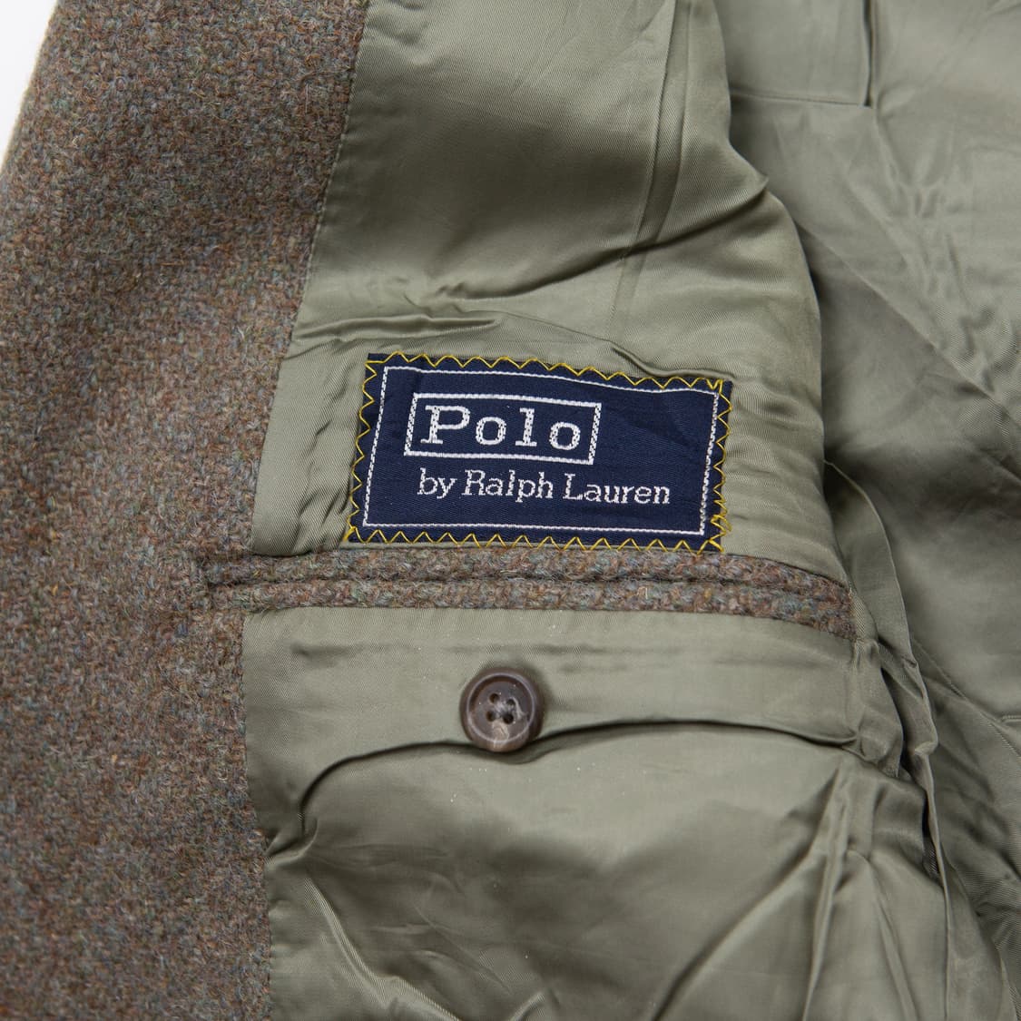 80s 폴로 랄프로렌 울 트위드 블레이저 USA made 상품이미지7
