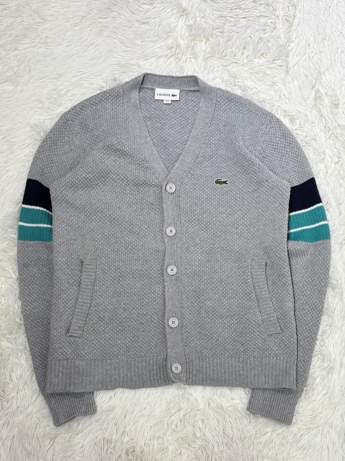 라코스테 브이넥 가디건 상품이미지3