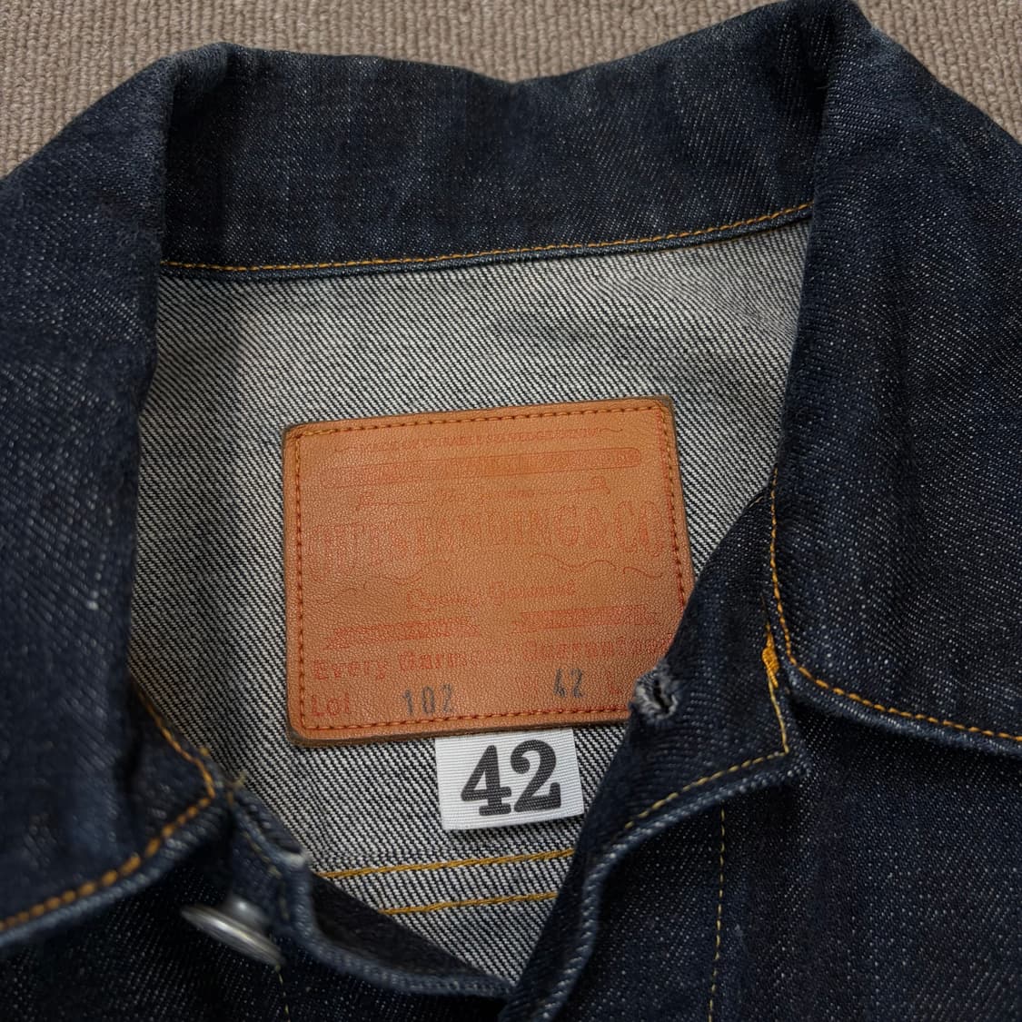 아웃스탠딩 셀비지 2세대 데님 트러커 지켓  상품이미지2