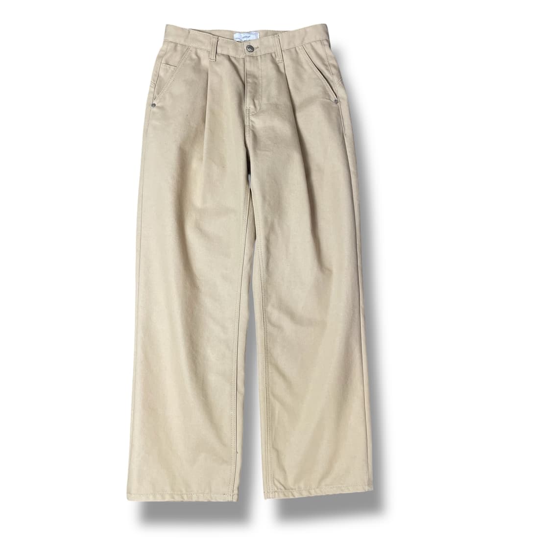 minav 베이지 코튼 면 팬츠 M 상품이미지1