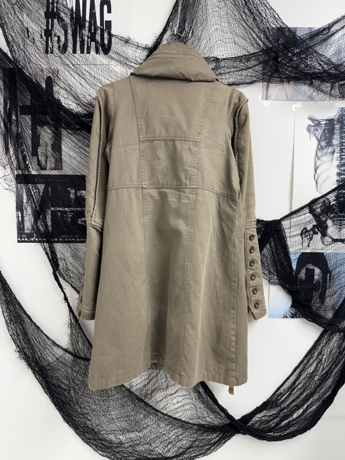 00s pocket detail long jacket 상품이미지2
