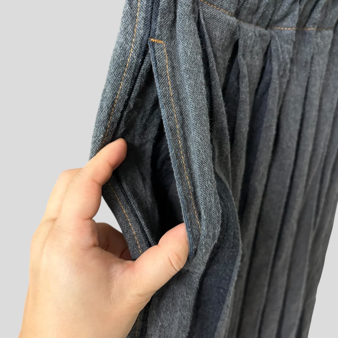 (여성M)Plantation 이세이미야케 스커트  상품이미지6