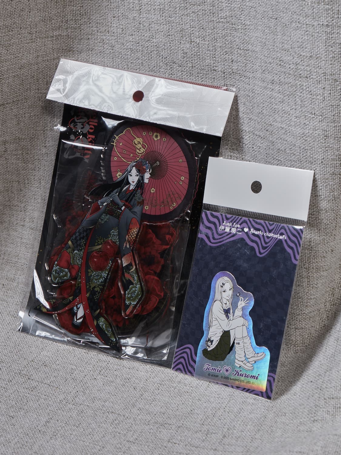 토미에 X 산리오 팝업 한정 아크릴 및 스티커 상품이미지1