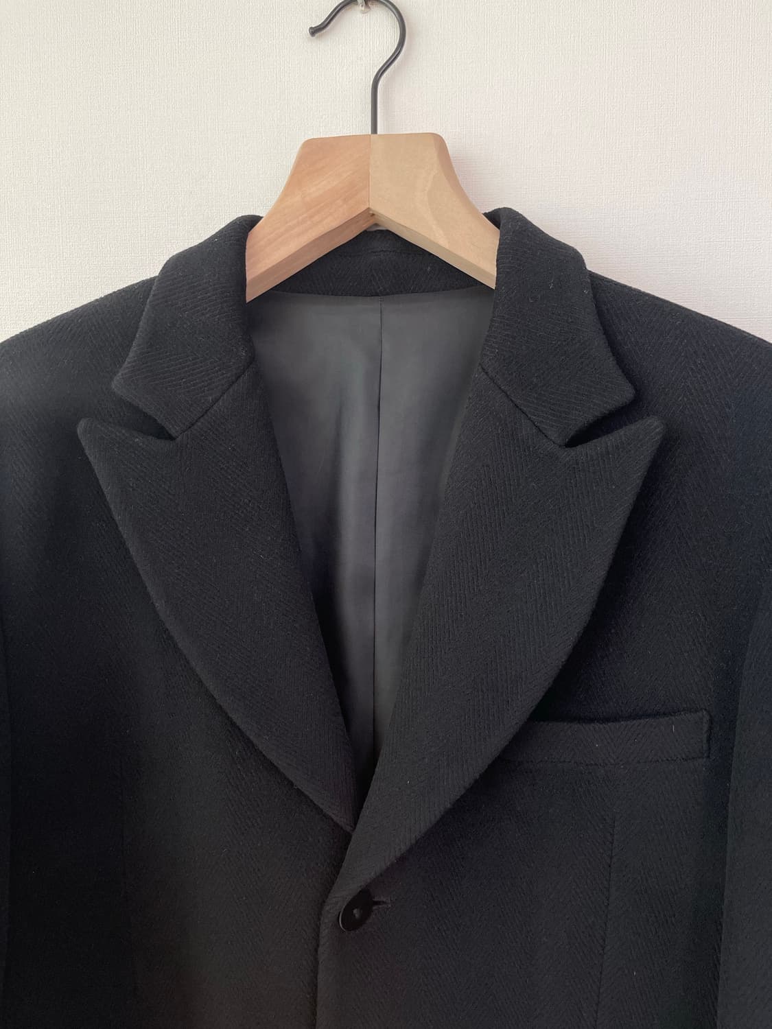 카루소 이태리 원단 맞춤 울코트 110 상품이미지7