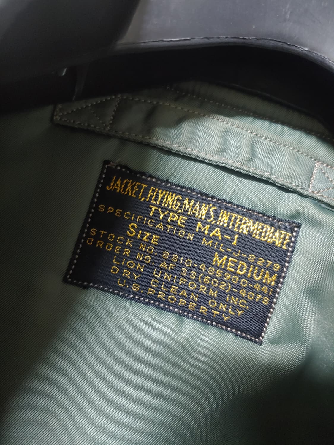 버즈릭슨 MA-1 라이온유니폼 상품이미지2