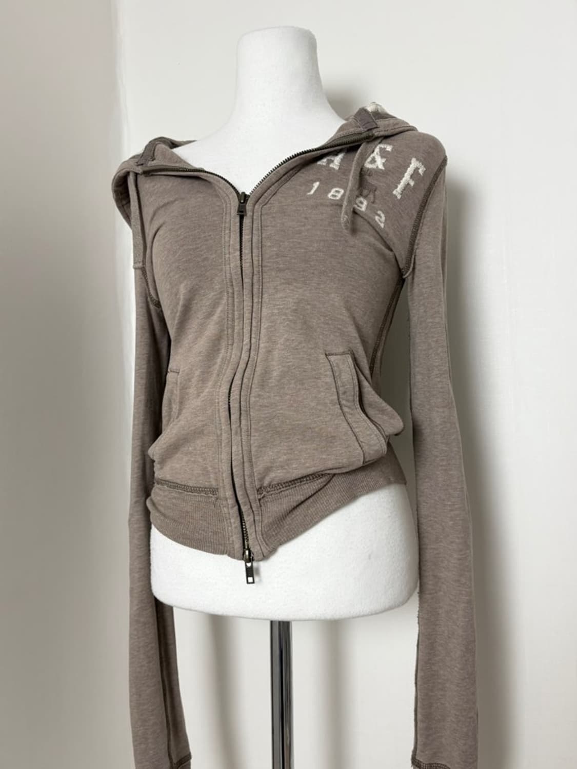 아베크롬비 초코 후드집업 상품이미지1