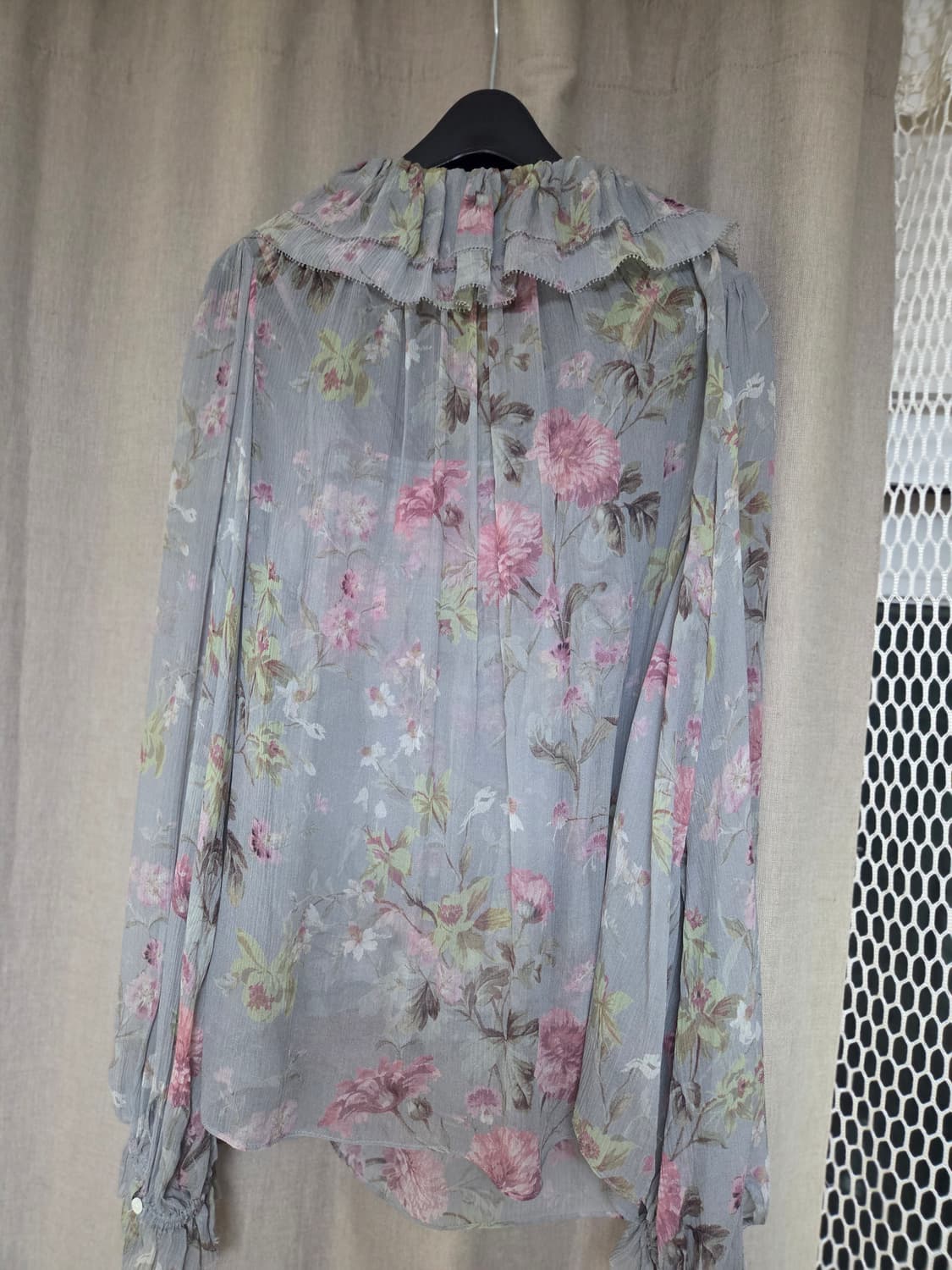 폴로 플로랄 블라우스 상품이미지2