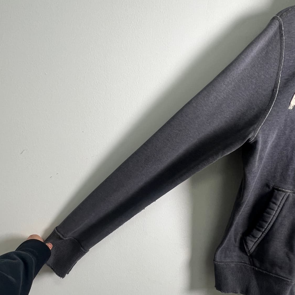 아베크롬비 차콜 후드집업 M 상품이미지7