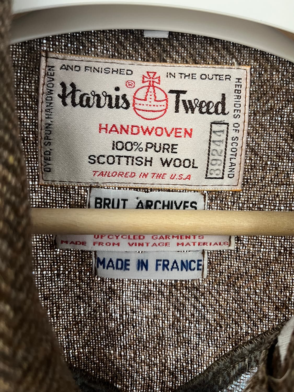 BRUT 해리스트위드 아카이브 자켓 (100) 상품이미지2