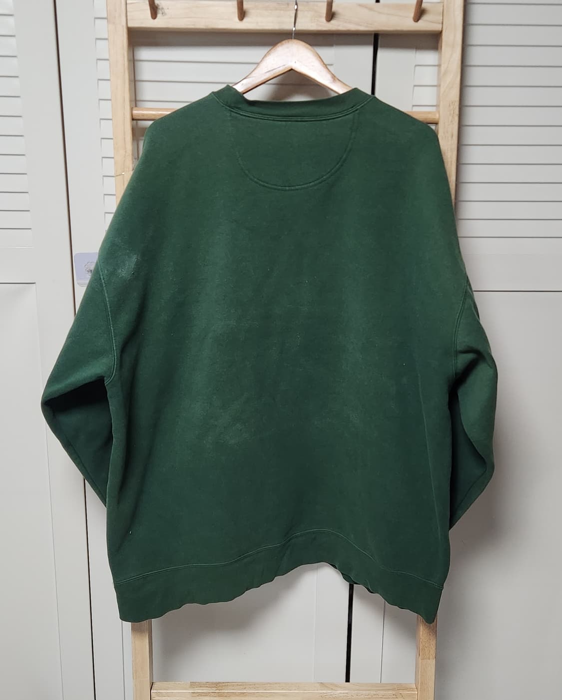 3XL 나이키 마이애미 빅사이즈 딥그린 오버핏 맨투맨 올드스쿨 상품이미지4