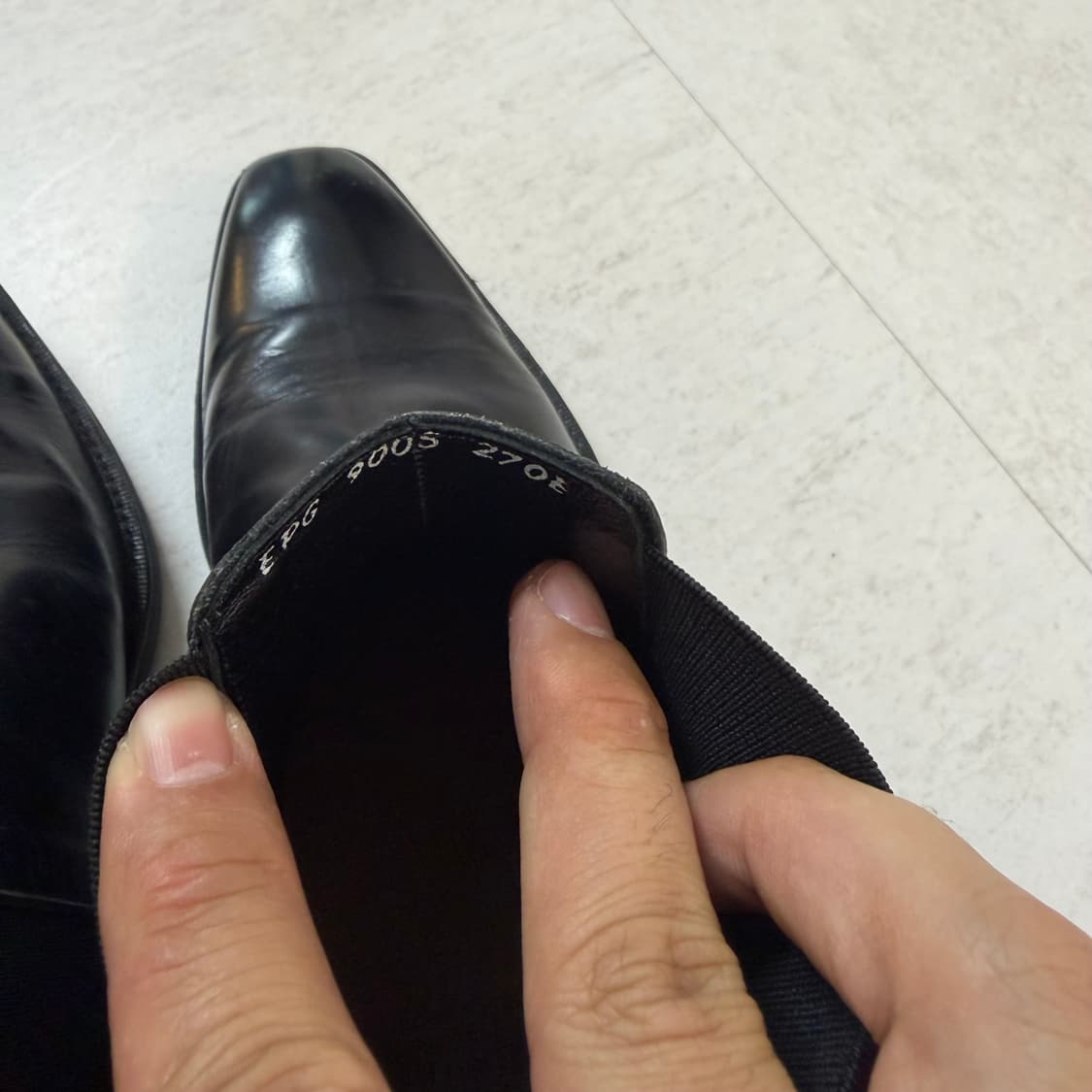 손신발 첼시부츠 (9005) 270사이즈(280) 상품이미지5